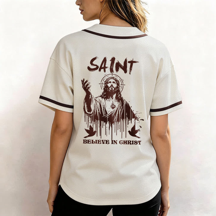 Christianartworkshop Saint Believe In Christ Unisex Baseball Jersey - image 54