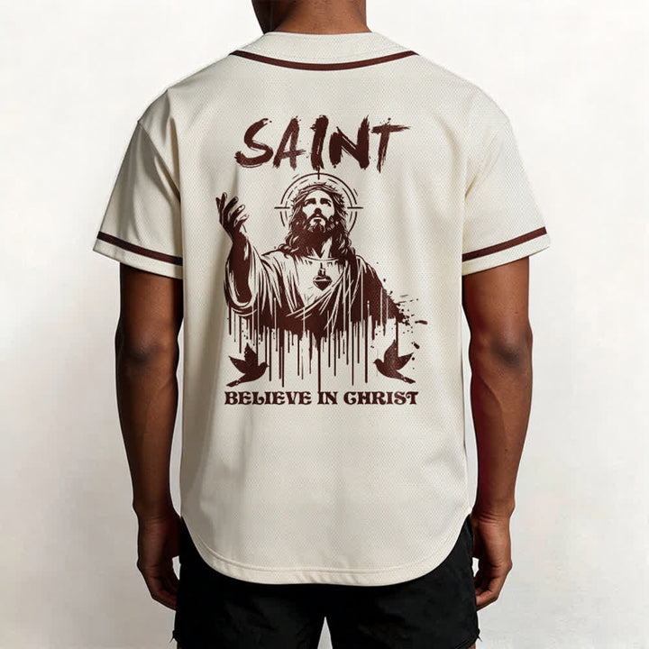 Christianartworkshop Saint Believe In Christ Unisex Baseball Jersey - image 52