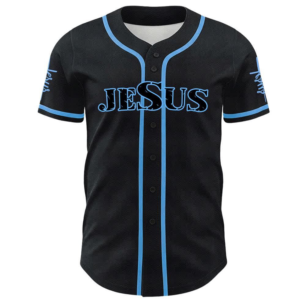 Christianartworkshop No Weapon Formed Against Me Shall Prosper Baseball Jersey - image 14