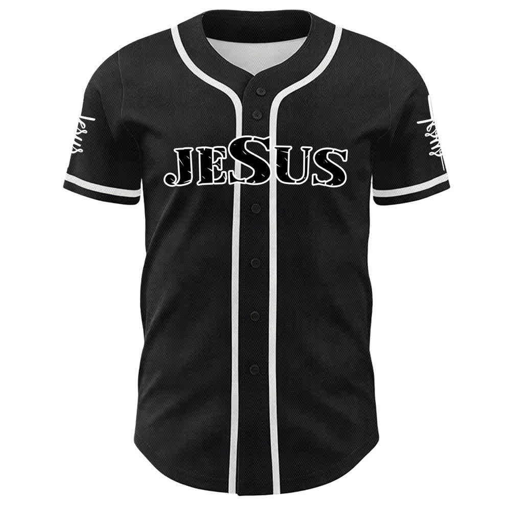 Christianartworkshop You Need Jesus Faith Statement Unisex Baseball Jersey - image 5