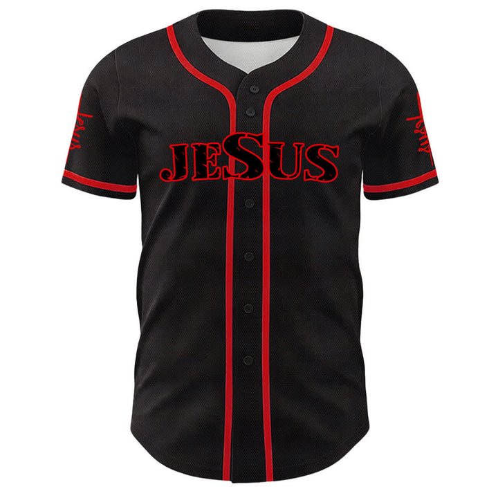 Christianartworkshop You Need Jesus Faith Statement Unisex Baseball Jersey - image 2