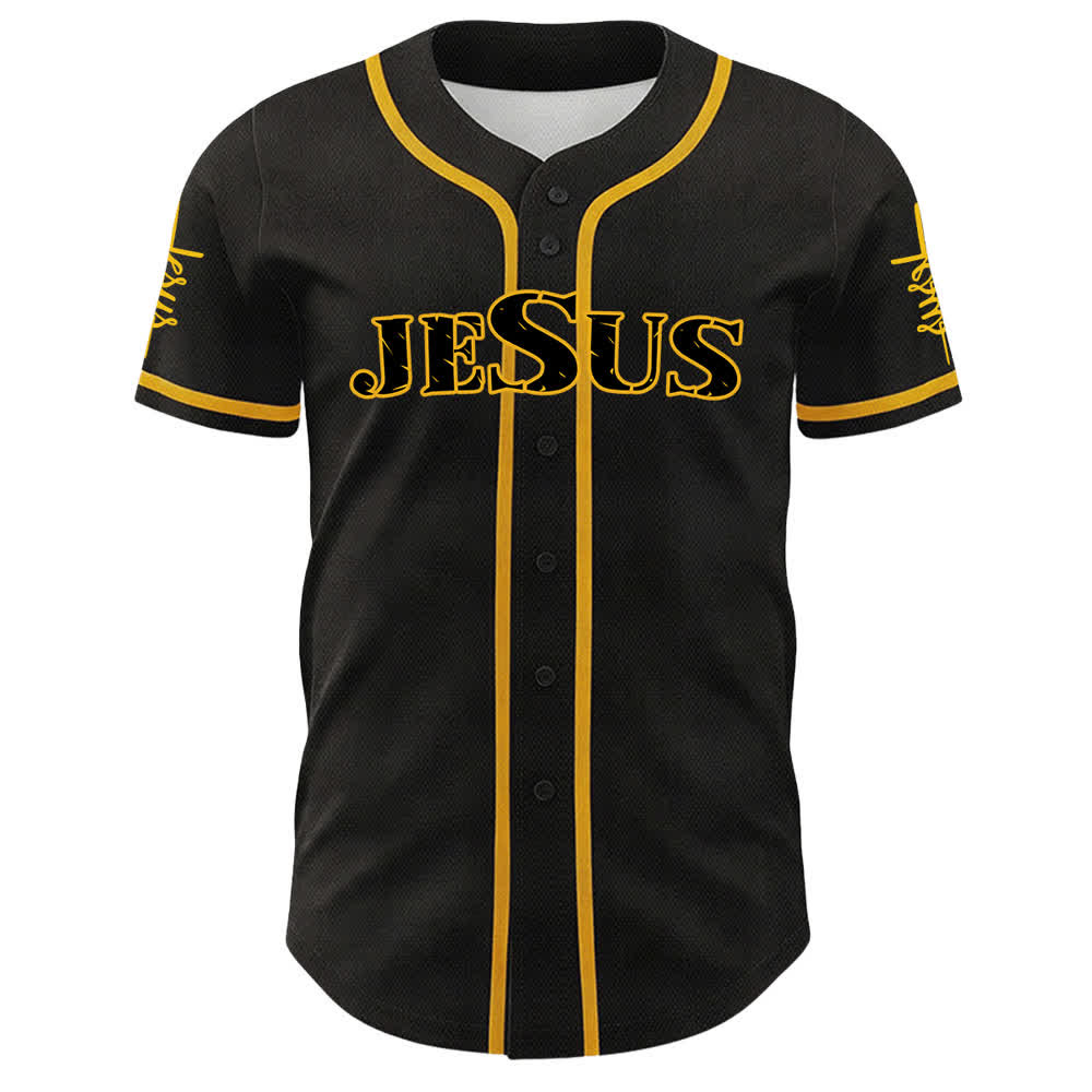 Christianartworkshop You Need Jesus Faith Statement Unisex Baseball Jersey - image 8