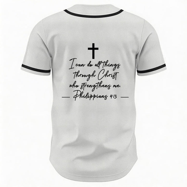 Christianartworkshop Jesus Christ 33 Light Blue Mesh Baseball Jersey - image 16