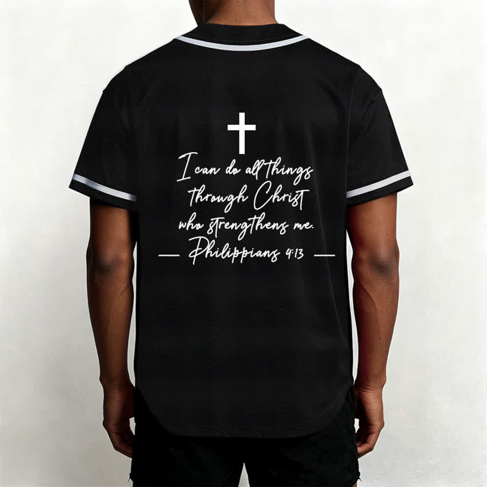 Christianartworkshop Jesus Christ 33 Light Blue Baseball Jersey - image 13