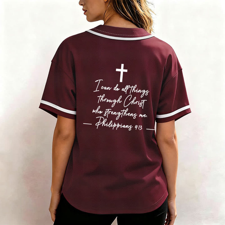Christianartworkshop Jesus Christ 33 Light Blue Mesh Baseball Jersey - image 32