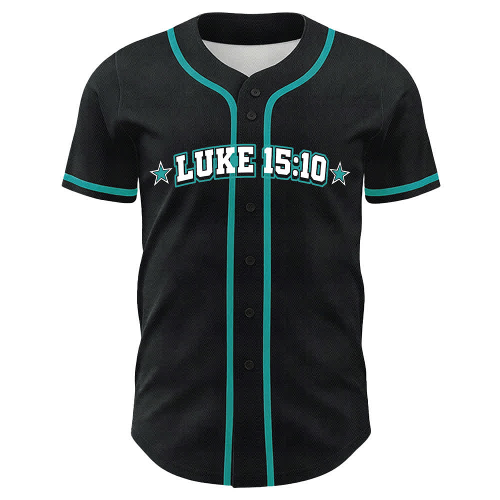 Christianartworkshop Luke 15:10 Found Sheep Mesh Baseball Jersey - image 11