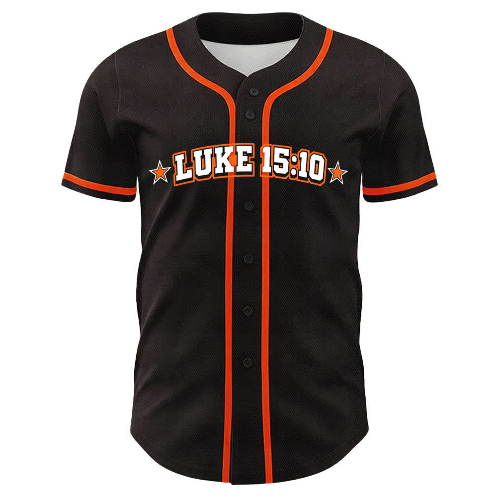 Christianartworkshop Luke 15:10 Found Sheep Baseball Jersey - image 20