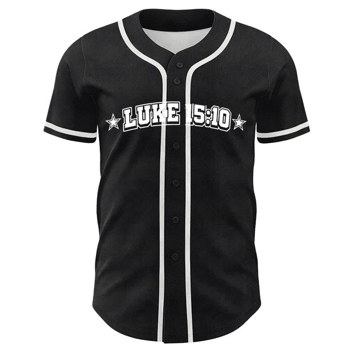 Christianartworkshop Luke 15:10 Found Sheep Baseball Jersey - image 5