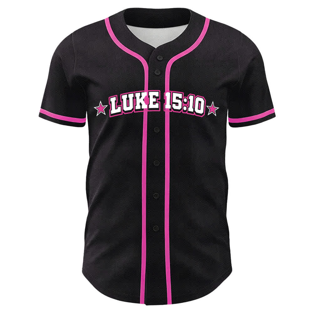Christianartworkshop Luke 15:10 Found Sheep Baseball Jersey - image 23