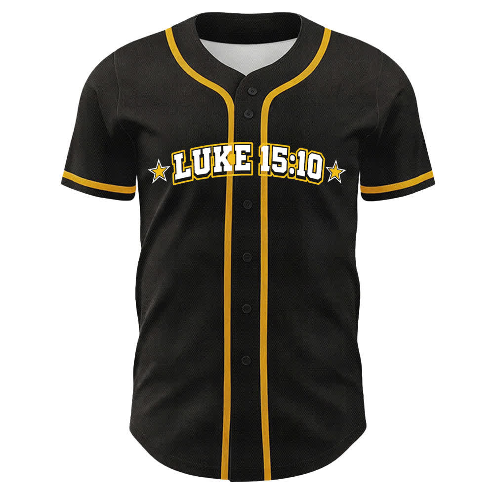 Christianartworkshop Luke 15:10 Found Sheep Baseball Jersey - image 26