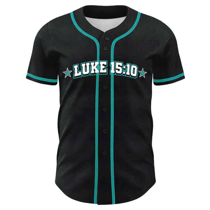 Christianartworkshop Luke 15:10 Found Sheep Baseball Jersey - image 11