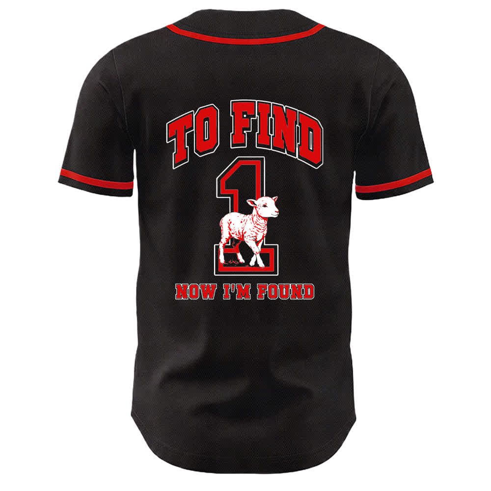Christianartworkshop Luke 15:10 Found Sheep Baseball Jersey - image 13
