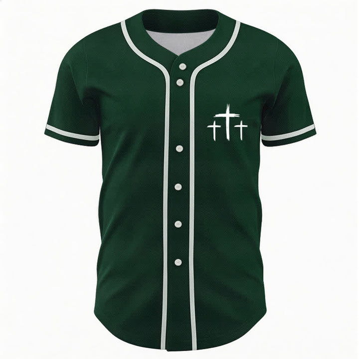 Christianartworkshop Faith Over Fear Contrast Trim Baseball Jersey - image 37