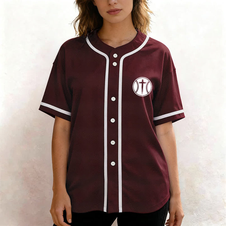 Christianartworkshop I CAN DO ALL THINGS THROUGH CHRIST Baseball Jersey - image 18
