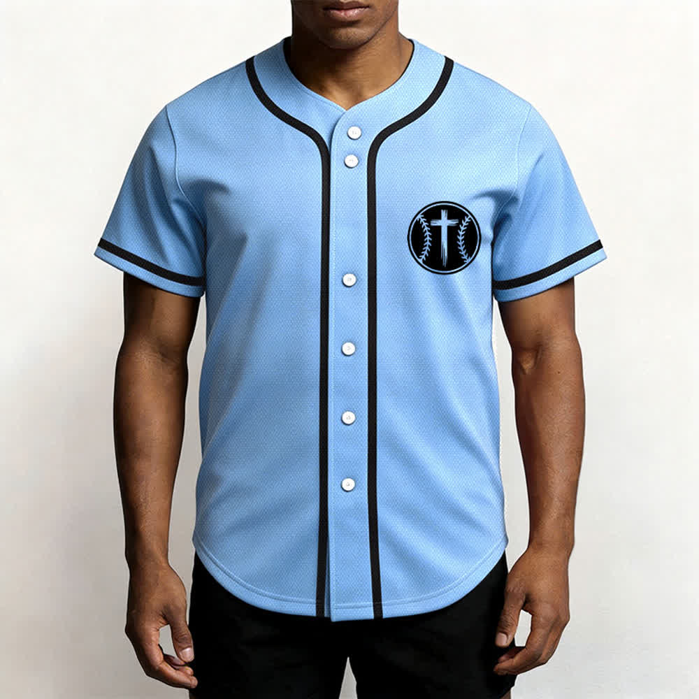 Christianartworkshop I CAN DO ALL THINGS THROUGH CHRIST Baseball Jersey - image 55