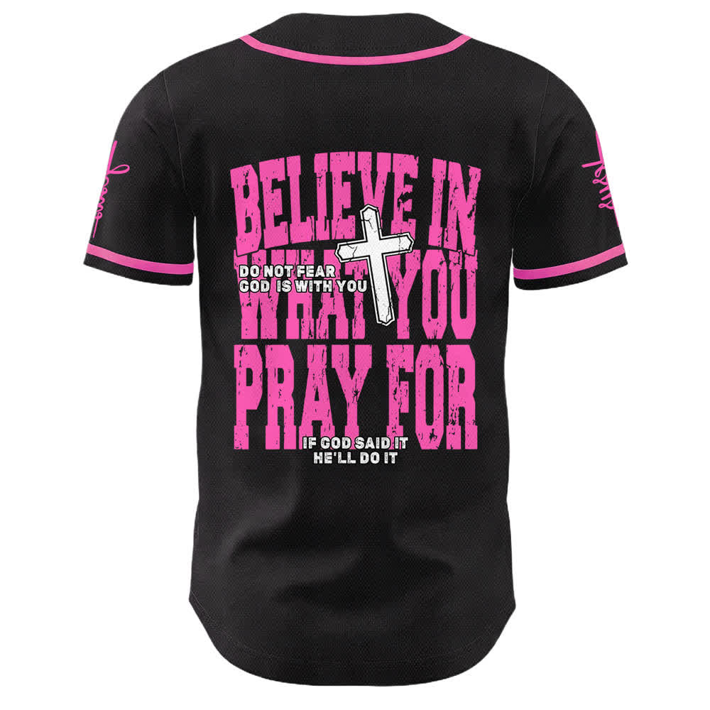 Christianartworkshop Jesus Black Red Button Up Baseball Jersey - image 13