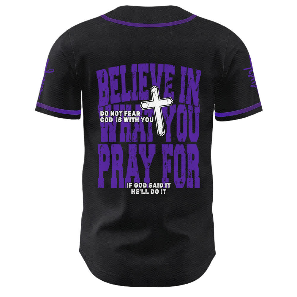 Christianartworkshop Jesus Black Red Button Up Baseball Jersey - image 10