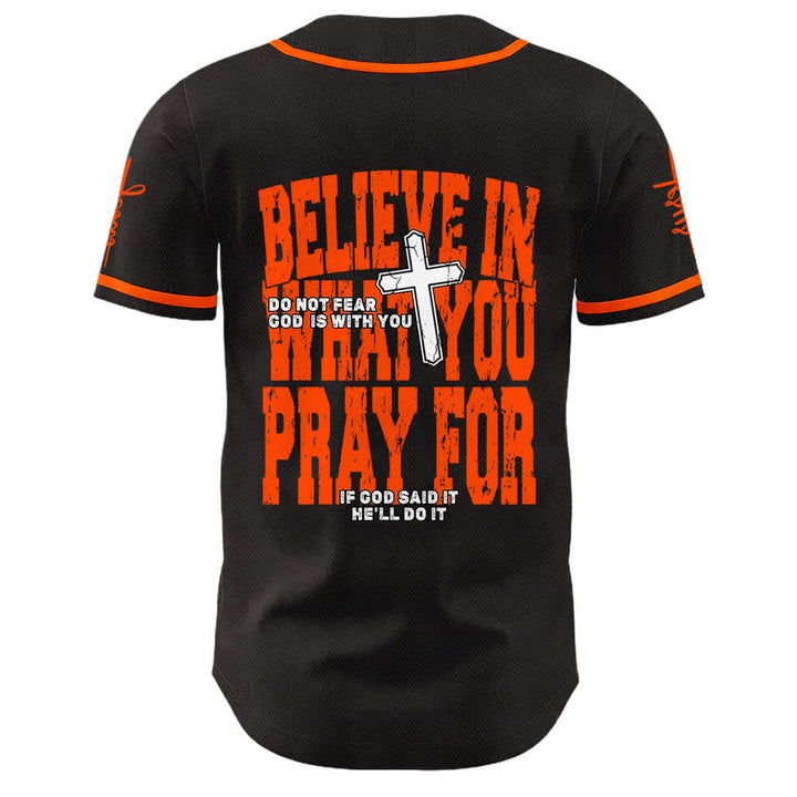 Christianartworkshop Jesus Black Red Button Up Baseball Jersey - image 25