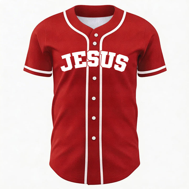 Christianartworkshop Rooted In Christ Black Button Up Baseball Jersey - image 37