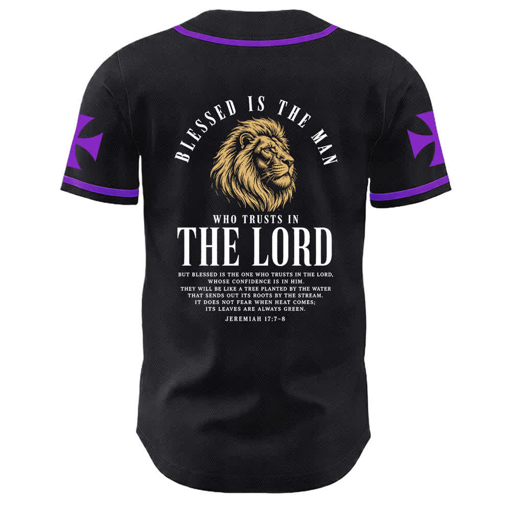 Christianartworkshop Jesus Highway To Heaven Jeremiah 17:7-8 Baseball Jersey - image 50