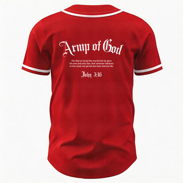 Christianartworkshop Army Of God Mesh Streetwear Baseball Jersey - image 36