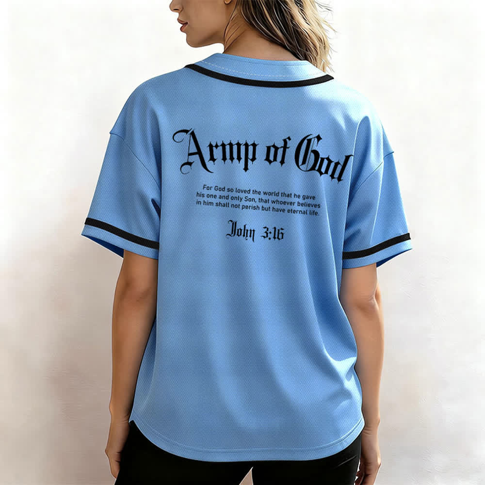 Christianartworkshop Army Of God Mesh Streetwear Baseball Jersey - image 45