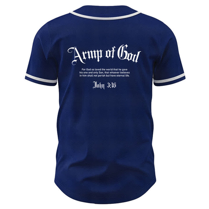 Christianartworkshop Army Of God Streetwear Baseball Jersey - image 50