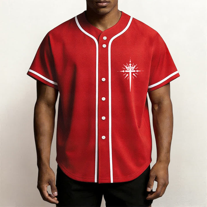 Christianartworkshop Army Of God Streetwear Baseball Jersey - image 41