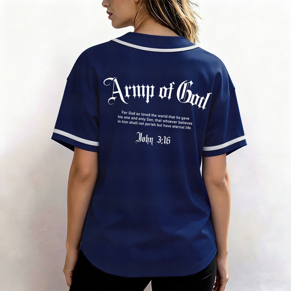 Christianartworkshop Army Of God Streetwear Baseball Jersey - image 52