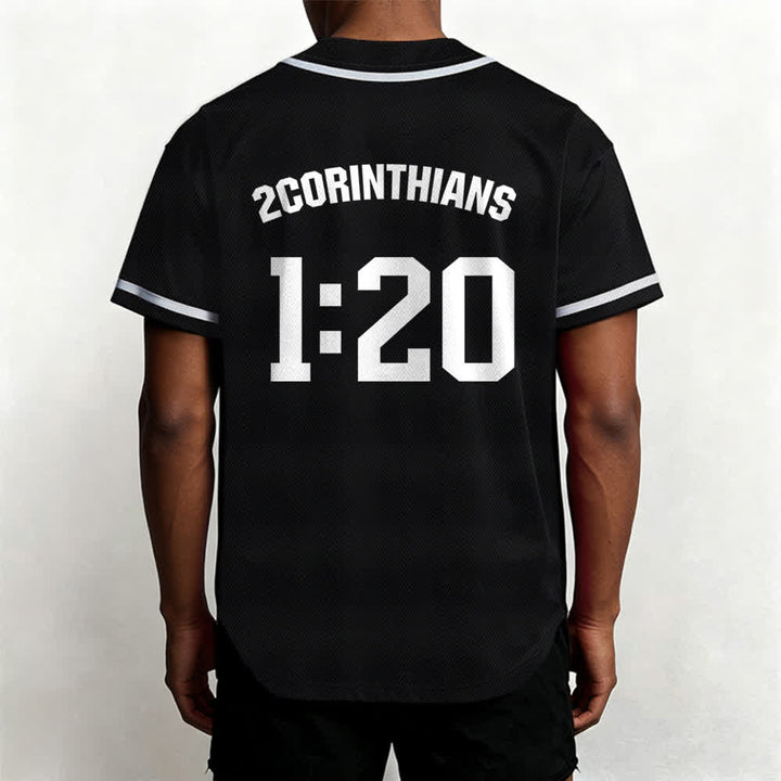 Christianartworkshop Amen Black And White Team Baseball Jersey - image 12
