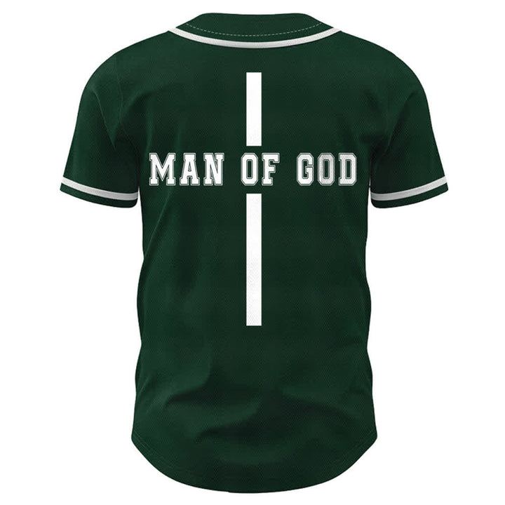 Christianartworkshop Man Of God Varsity Button Up Baseball Jersey - image 36
