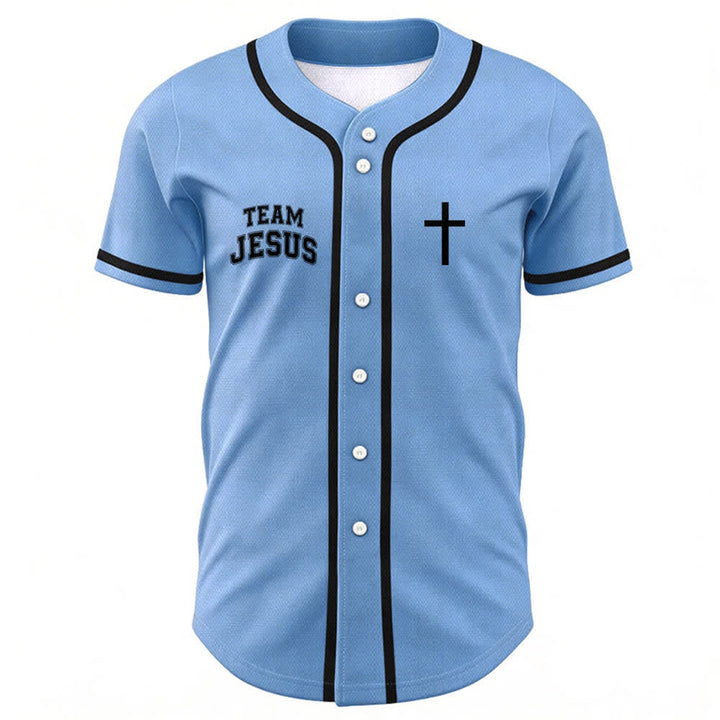Christianartworkshop Team Jesus Chosen Child of God Baseball Jersey - image 37