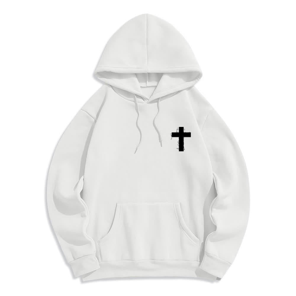 Christianartworkshop Just Here To Give God Glory Oversized Pullover Hoodie - image 8