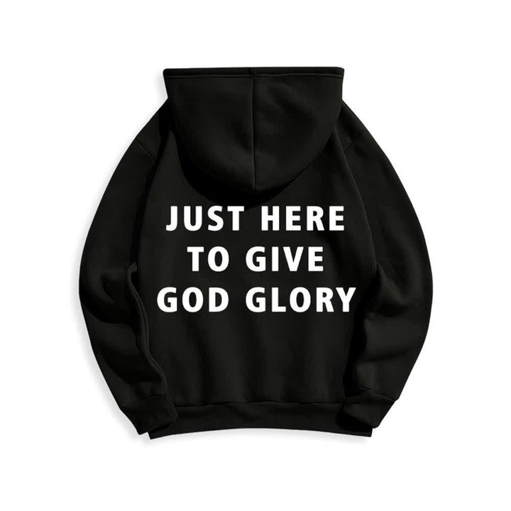 Christianartworkshop Just Here To Give God Glory Oversized Pullover Hoodie - image 22