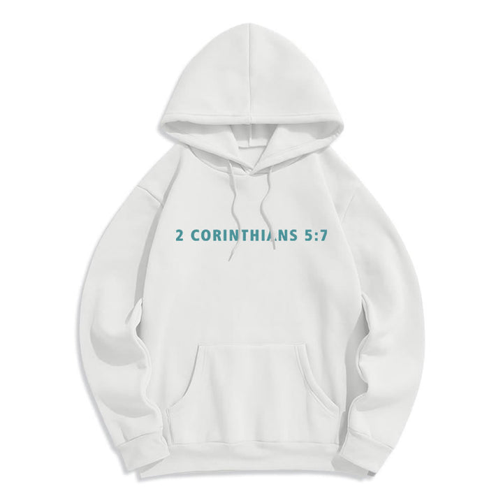 Christianartworkshop Walk By Faith Not By Sight Pullover Hoodie - image 2