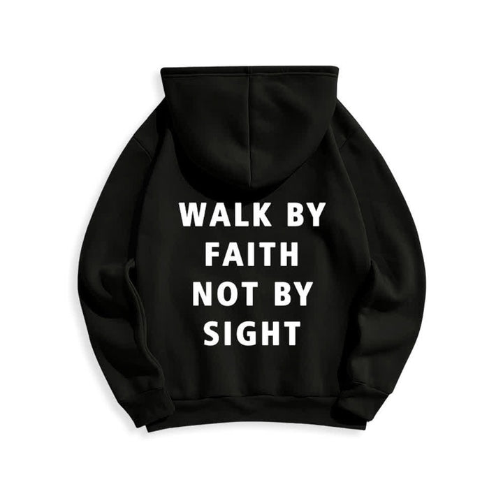 Christianartworkshop Walk By Faith Not By Sight Pullover Hoodie - image 4