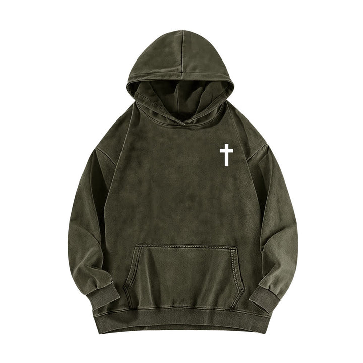 Christianartworkshop I Can Do All Things Cross Chest Washed Hoodie - image 11