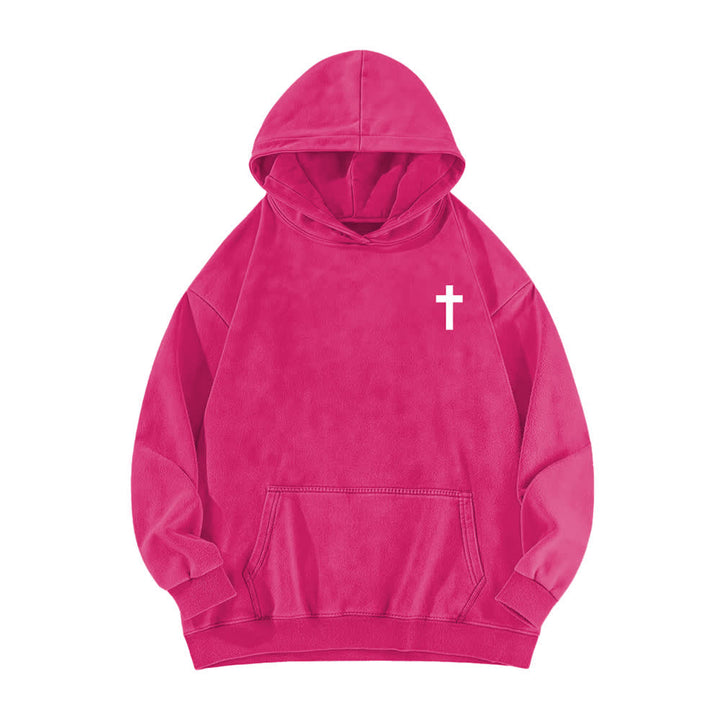 Christianartworkshop I Can Do All Things Cross Chest Washed Hoodie - image 17