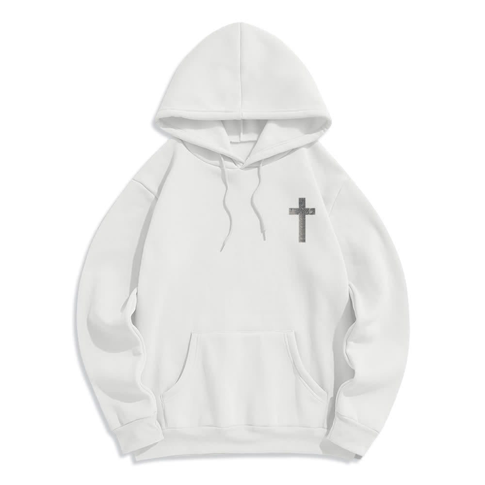 Christianartworkshop Jesus Is My Stylist Romans 13:14 Oversized Pullover Hoodie - image 5