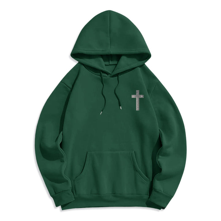 Christianartworkshop Jesus Is My Stylist Romans 13:14 Oversized Pullover Hoodie - image 20