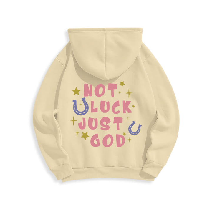 Christianartworkshop Not Luck Just God Fleece Lined Graphic Hoodie - image 22