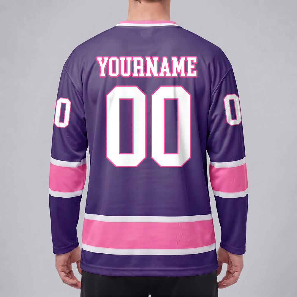 Christianartworkshop Child Of God Print Faith Statement Name & Number Customized Hockey Jersey - image 32