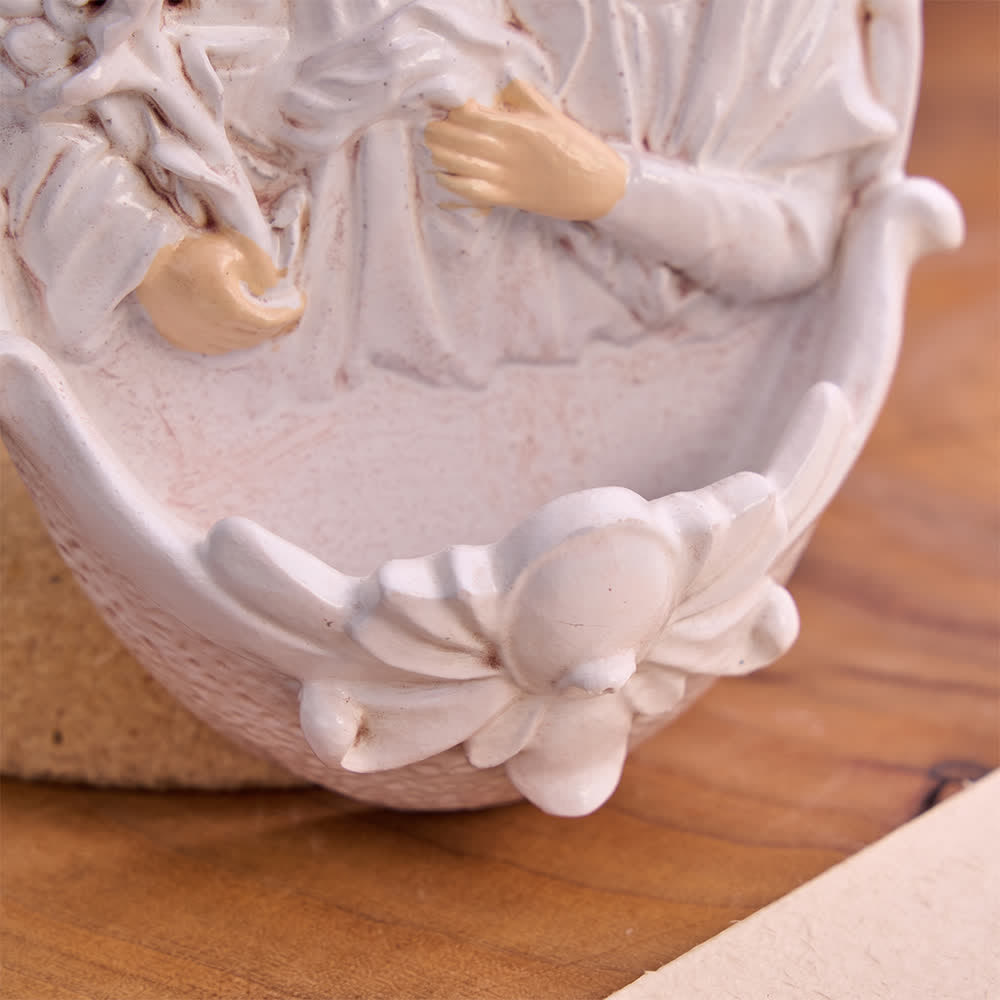 Christianartworkshop Classic Holy Family Holy Water Font Wall Decor: Token of Sacred Comfort - image 3