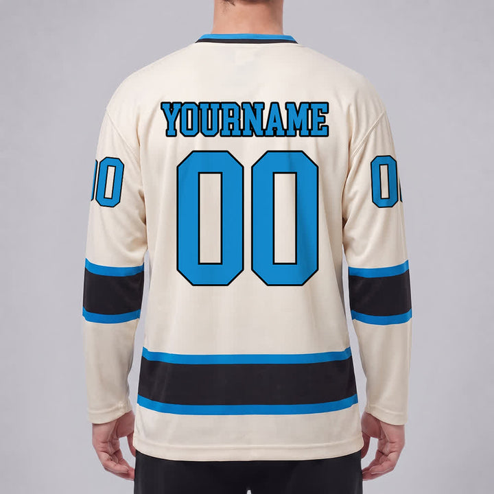 Christianartworkshop Bold JESUS Faith Statement Name & Number Customized Hockey Jersey - image 29