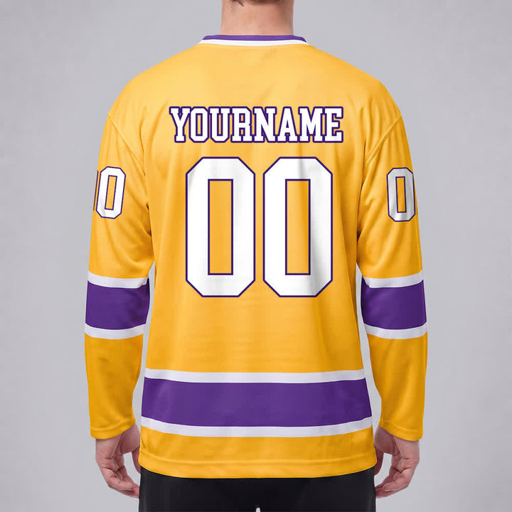 Christianartworkshop Team Jesus Faith Motif Name & Number Customized Hockey Jersey - image 19