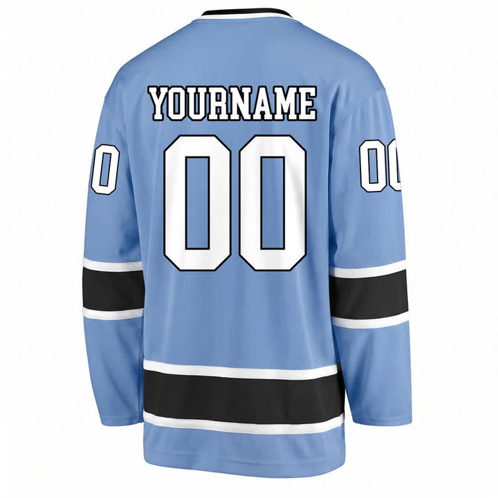 Christianartworkshop Team Jesus Faith Motif Name & Number Customized Hockey Jersey - image 2