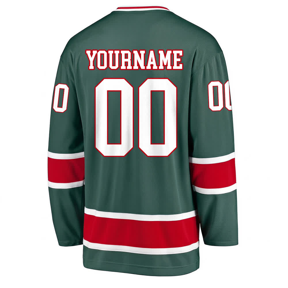 Christianartworkshop Team Jesus Faith Motif Name & Number Customized Hockey Jersey - image 22