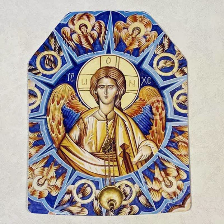 Christianartworkshop Classic Sacred Figure Icon Sticker: Token of Divine Shelter - Christ Emmanuel - image 5