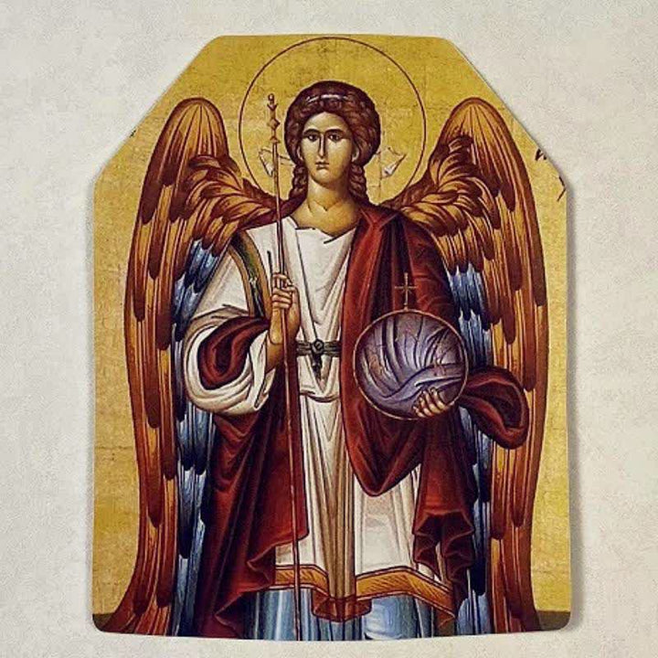 Christianartworkshop Classic Sacred Figure Icon Sticker: Token of Divine Shelter - St. Michael - image 8