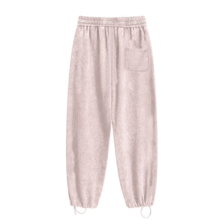 Christianartworkshop God Has My Back Jesus Portrait Washed Sweatpants - image 11